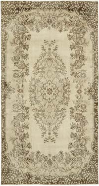 El Dokuma Vintage Halı - 157 cm x 288 cm