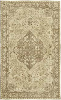 Vintage Turkish Hand-Knotted Rug - 165 cm x 272 cm