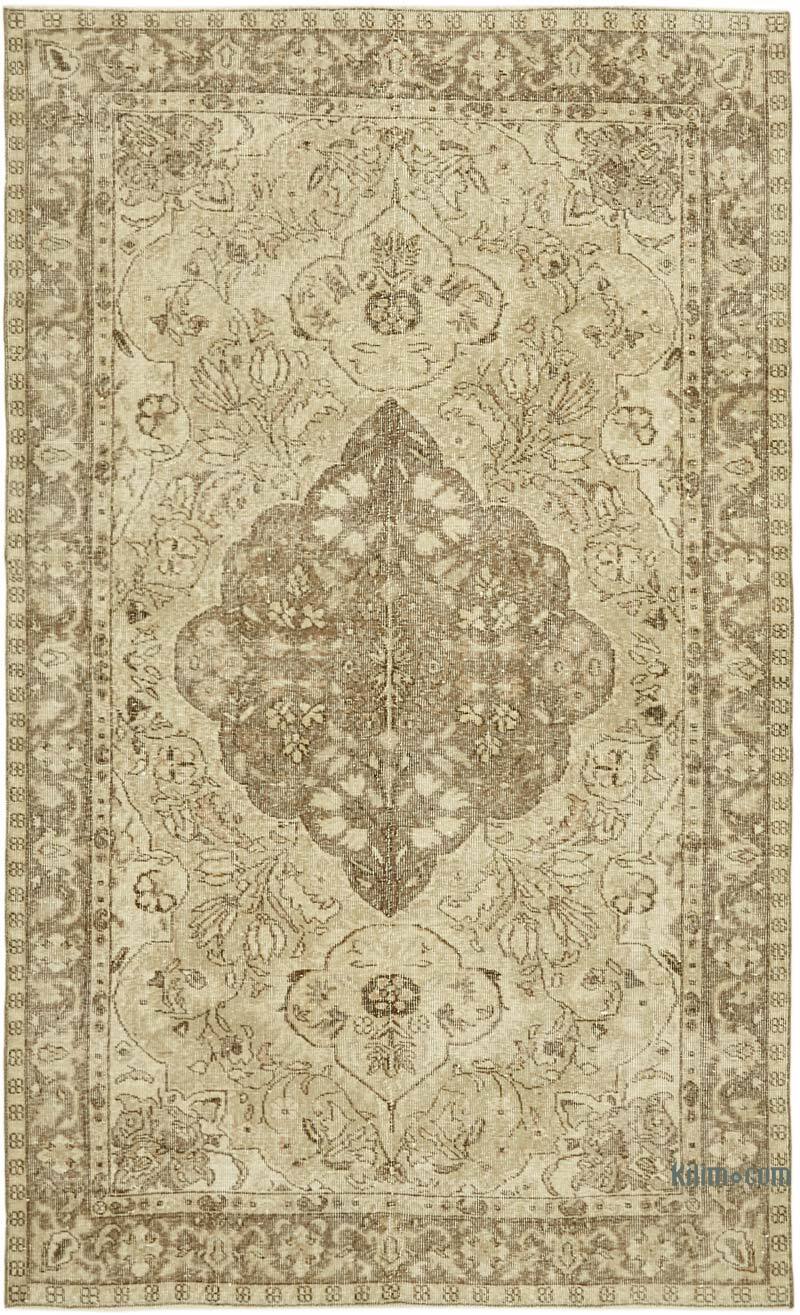 Alfombra Vintage Turca Anudada a Mano - 165 cm x 272 cm - K0060787