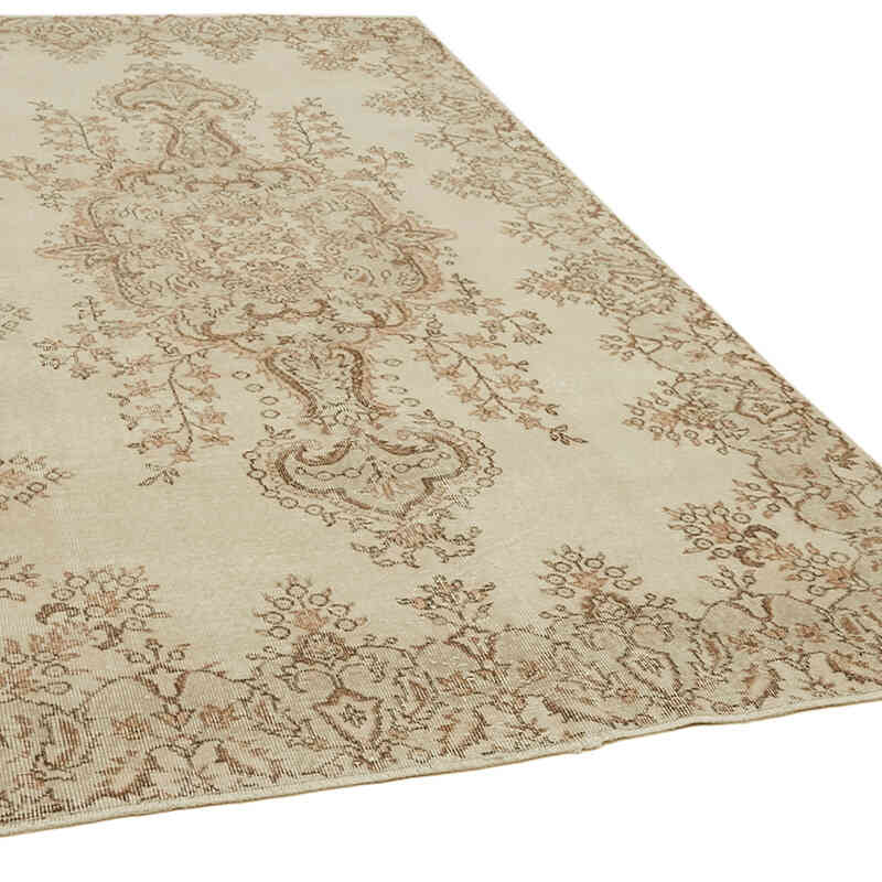 Vintage Turkish Hand-Knotted Rug - 5' 6" x 9' 9" (66" x 117") - K0060788