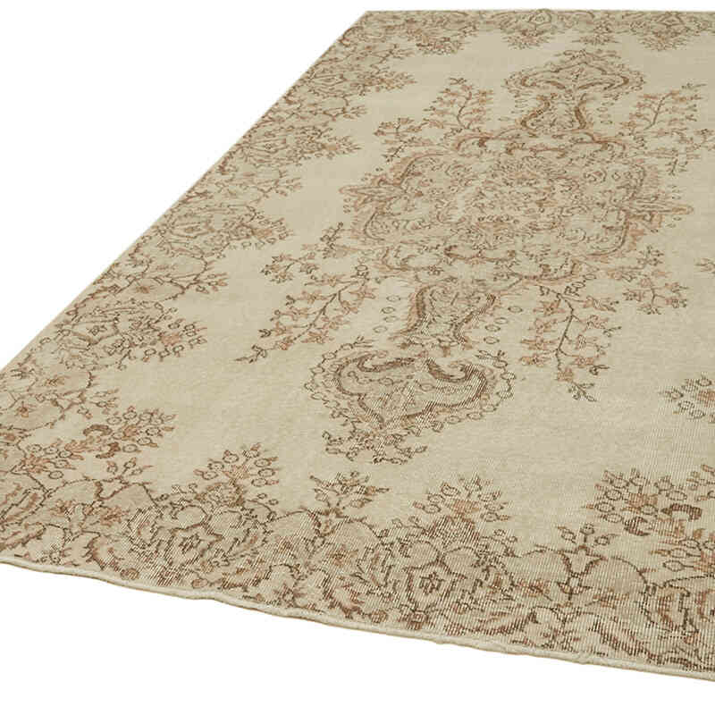 Vintage Turkish Hand-Knotted Rug - 5' 6" x 9' 9" (66" x 117") - K0060788