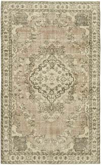 El Dokuma Vintage Halı - 158 cm x 256 cm