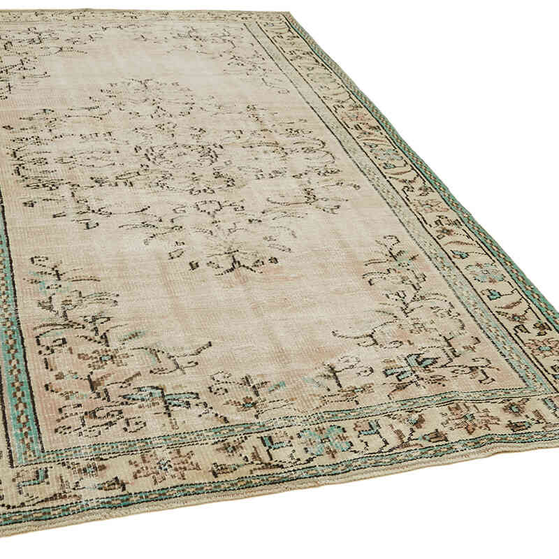 El Dokuma Vintage Halı - 166 cm x 277 cm - K0060794