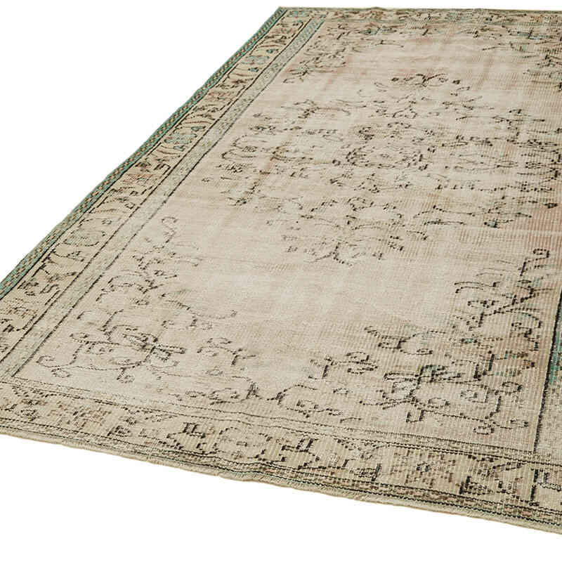El Dokuma Vintage Halı - 166 cm x 277 cm - K0060794