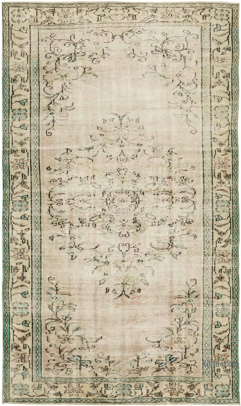 El Dokuma Vintage Halı - 166 cm x 277 cm - K0060794
