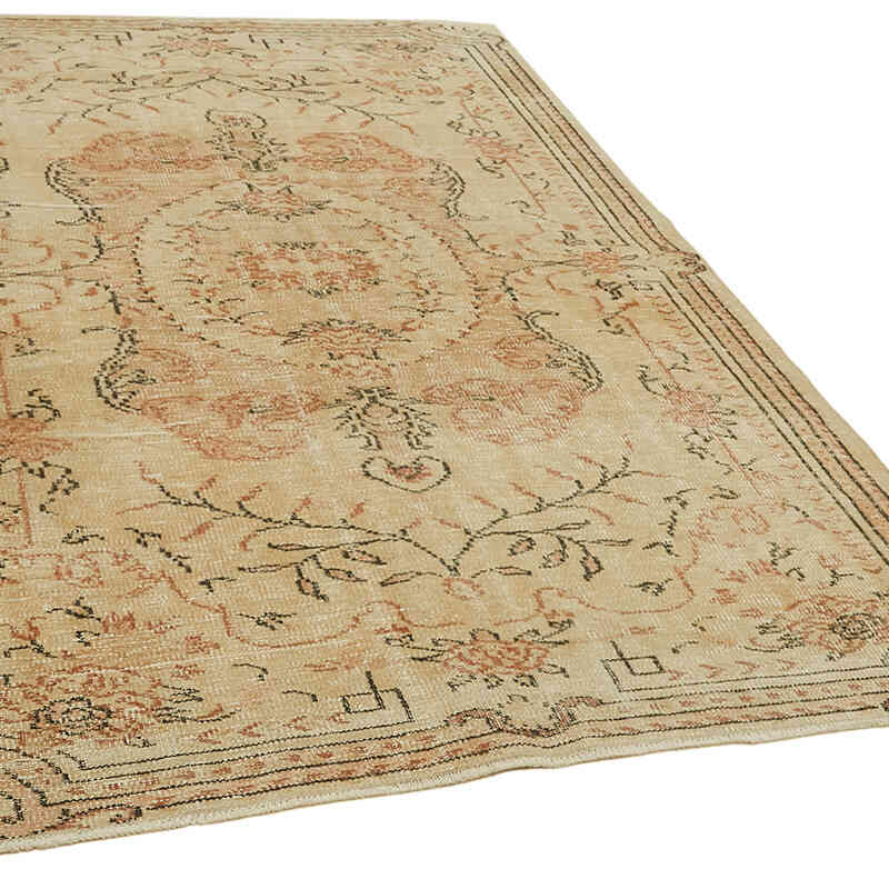 Vintage Turkish Hand-Knotted Rug - 5' 4" x 8' 1" (64" x 97") - K0060795