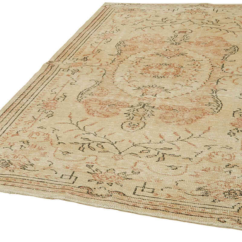 Vintage Turkish Hand-Knotted Rug - 5' 4" x 8' 1" (64" x 97") - K0060795