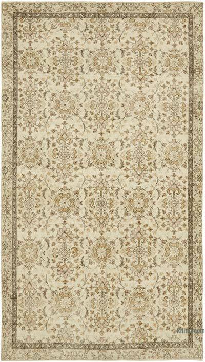Alfombra Vintage Turca Anudada a Mano - 170 cm x 301 cm
