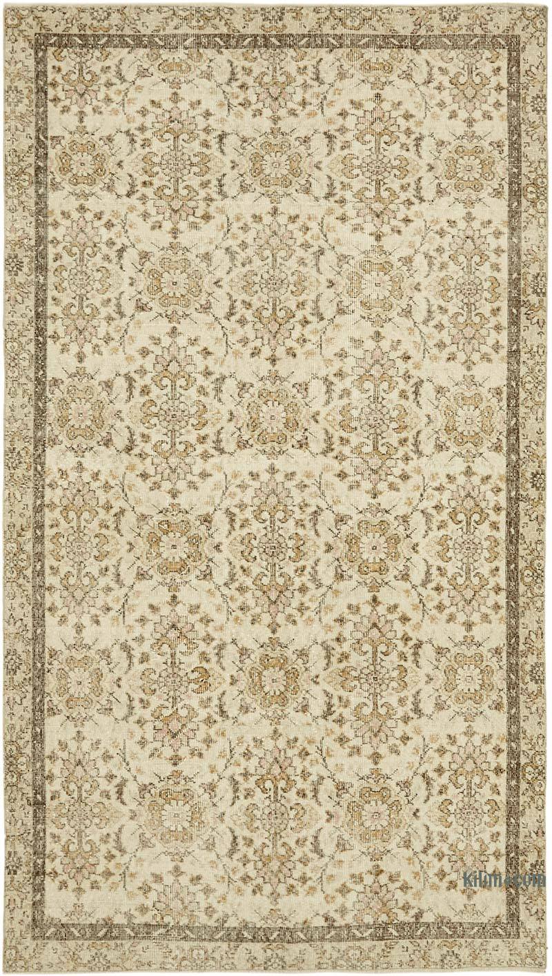 El Dokuma Vintage Halı - 170 cm x 301 cm - K0060797