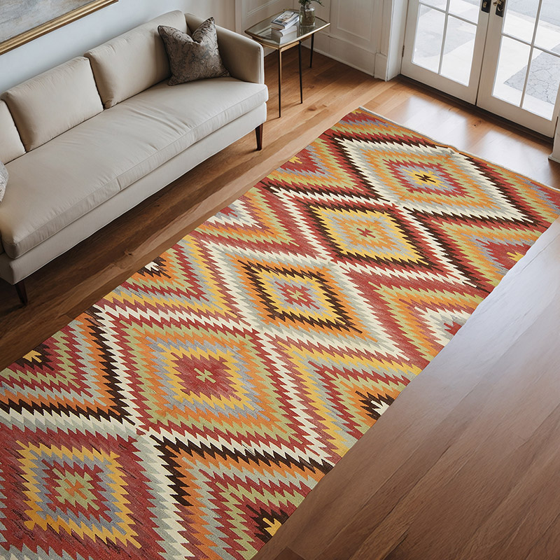 Alfombra Vintage Afyon Kilim - 150 cm x 330 cm - K0060846