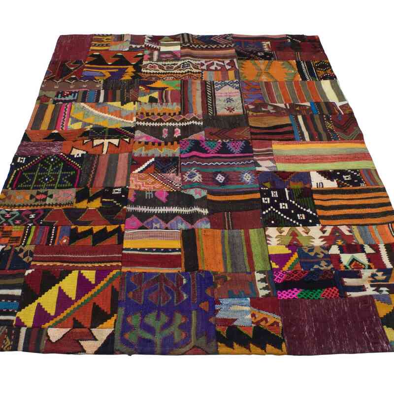 Patchwork Kilim - 138 cm x 187 cm - K0060863