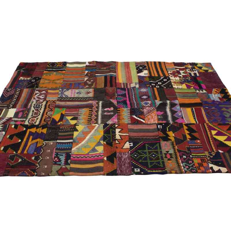 Patchwork Kilim - 138 cm x 187 cm - K0060863