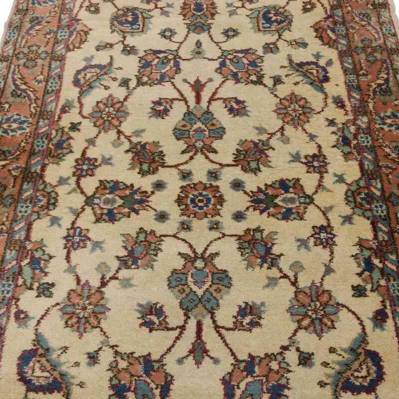 Vintage Turkish Hand-Knotted Rug - 3' 9" x 7'  (45 in. x 84 in.) - K0060916