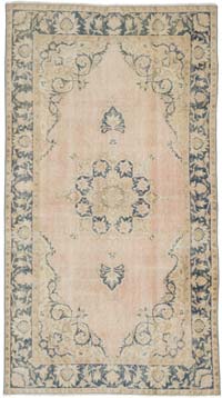 El Dokuma Vintage Halı - 112 cm x 201 cm