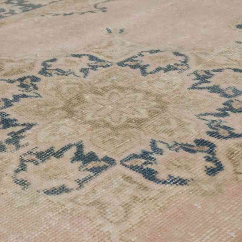 Alfombra Vintage Turca Anudada a Mano - 112 cm x 201 cm - K0060918