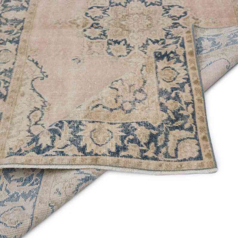 Alfombra Vintage Turca Anudada a Mano - 112 cm x 201 cm - K0060918