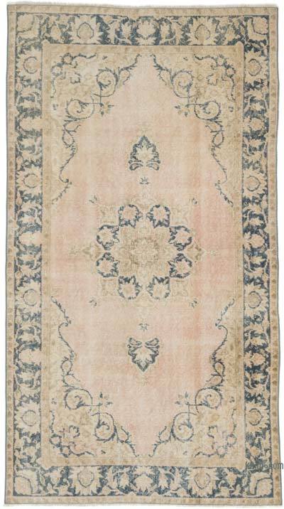 Vintage Turkish Hand-Knotted Rug - 3' 8" x 6' 7" (44 in. x 79 in.)