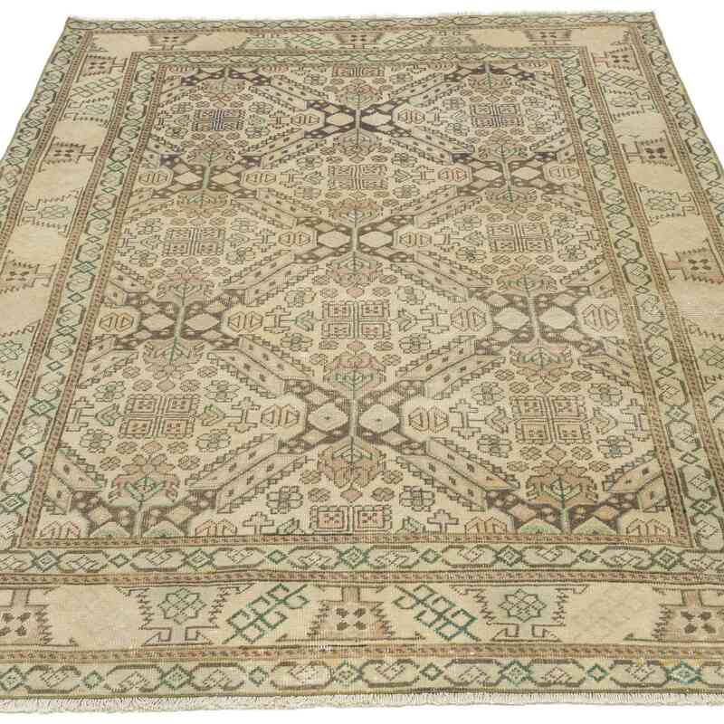 Vintage Turkish Hand-Knotted Rug - 3' 8" x 5' 7" (44" x 67") - K0060924