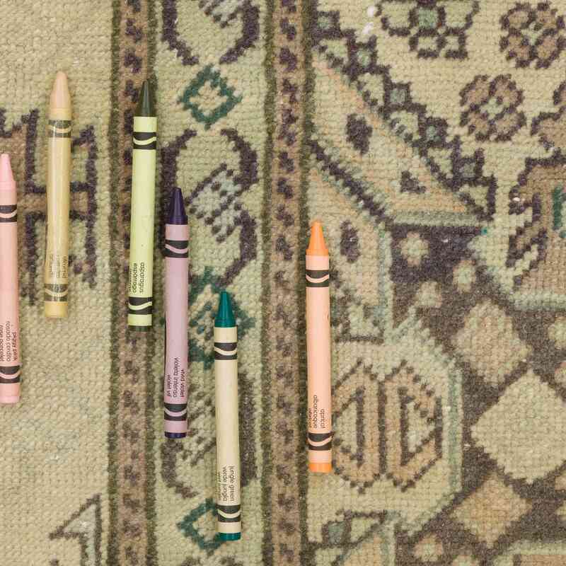 Vintage Turkish Hand-Knotted Rug - 3' 8" x 5' 7" (44" x 67") - K0060924