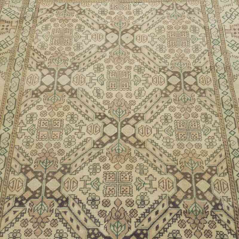 Vintage Turkish Hand-Knotted Rug - 3' 8" x 5' 7" (44" x 67") - K0060924