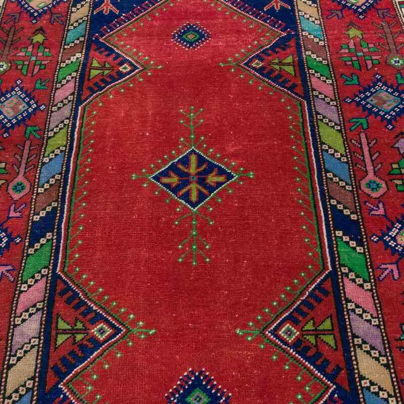 Vintage Turkish Hand-Knotted Rug - 4' 6" x 7' 3" (54" x 87") - K0060927