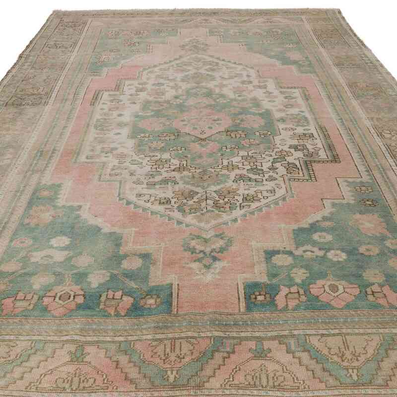 Vintage Turkish Hand-Knotted Rug - 6' 8" x 11' 3" (80" x 135") - K0060947