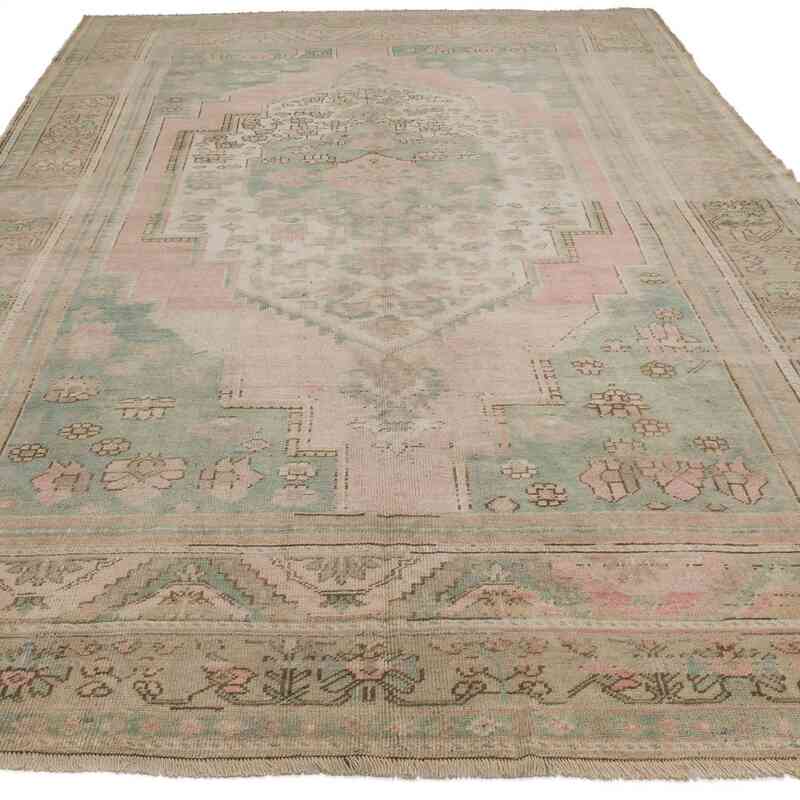 Vintage Turkish Hand-Knotted Rug - 6' 8" x 11' 3" (80" x 135") - K0060947