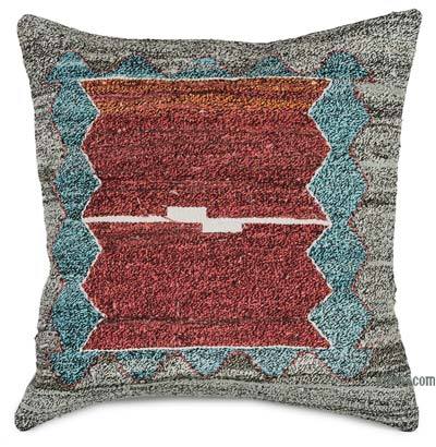 Bed pillow Kilim rug Wool pillow Handwoven pillow Cat bed Kilim cover Dog bed Turkey pillow |16X16 \u0131nches Vintage pillow