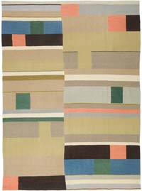 New Handwoven Turkish Kilim Rug - 8' 4" x 11' 6" (100" x 138")