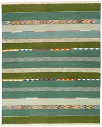 New Handwoven Turkish Kilim Rug - 8' 4" x 10' 2" (100" x 122")