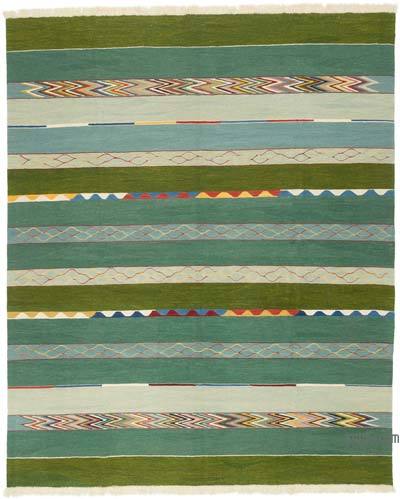 New Handwoven Turkish Kilim Rug - 8' 4" x 10' 2" (100 in. x 122 in.)