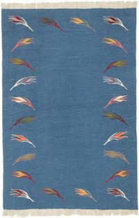 Nueva Alfombra Turca Kilim - 122 cm x 181 cm