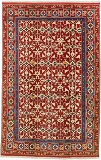 Nueva Alfombra Turca Anudada a Mano - 212 cm x 328 cm