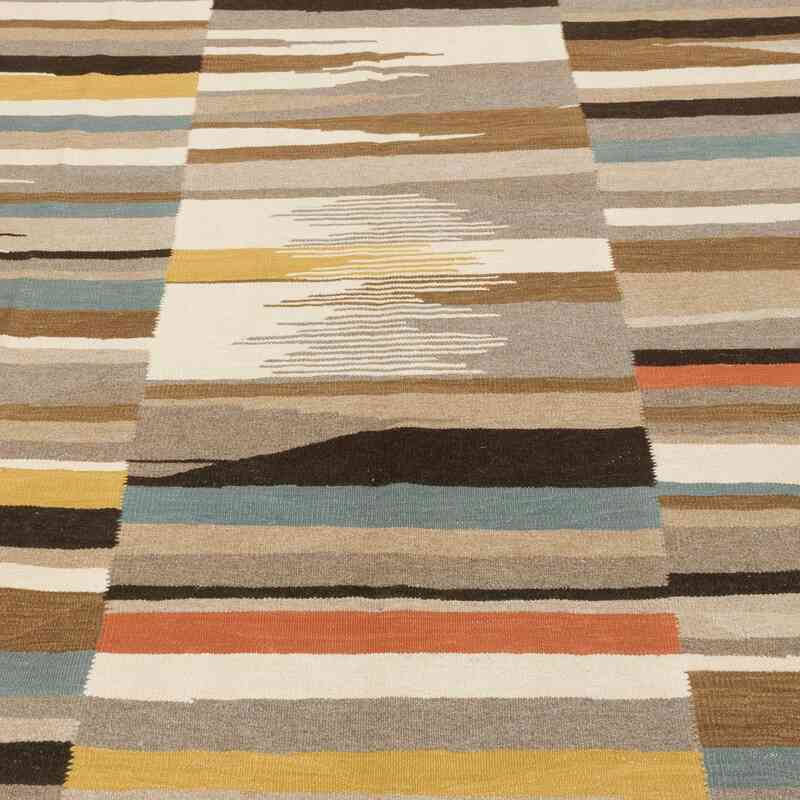 Yeni Kök Boya El Dokuma Kilim - 210 cm x 308 cm - K0061022