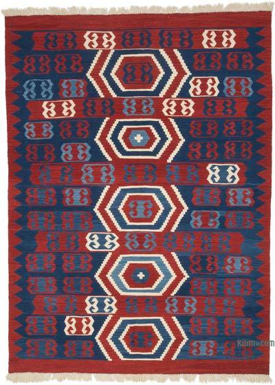 New Handwoven Turkish Kilim Rug - 5' 10" x 7' 11" (70 in. x 95 in.)