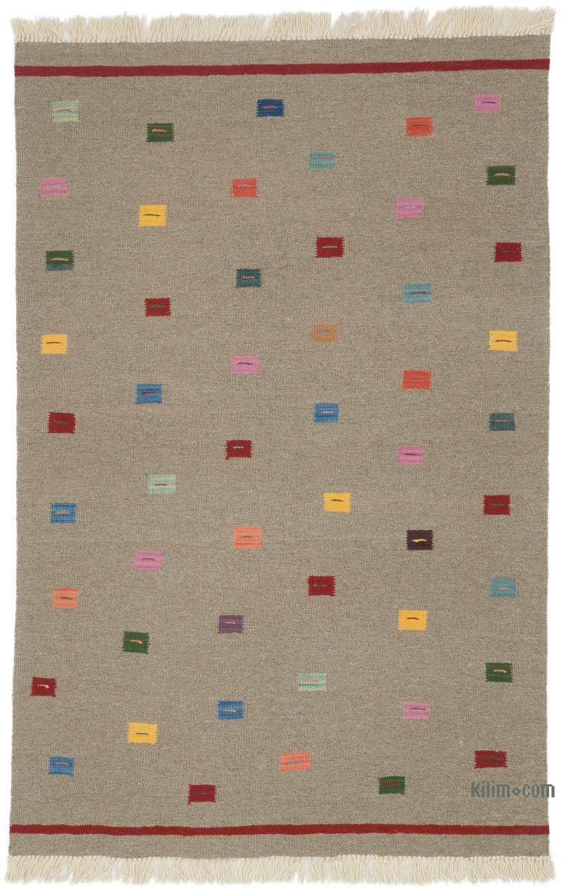 Nueva Alfombra Turca Kilim - 121 cm x 183 cm - K0061024