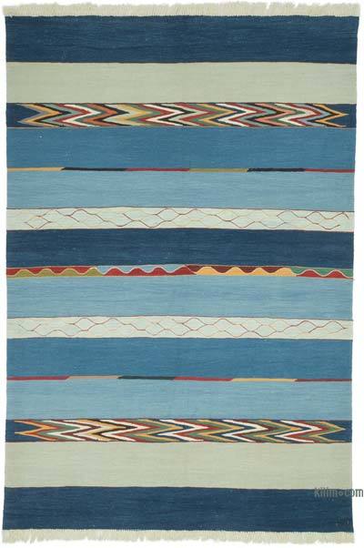 New Handwoven Turkish Kilim Rug - 5' 11" x 8' 6" (71 in. x 102 in.)