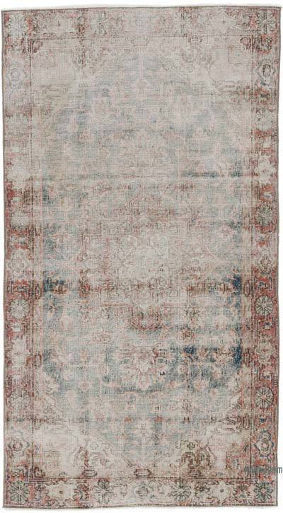 El Dokuma Vintage Halı - 104 cm x 186 cm