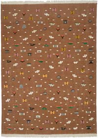 Yeni Kök Boya El Dokuma Kilim - 220 cm x 295 cm