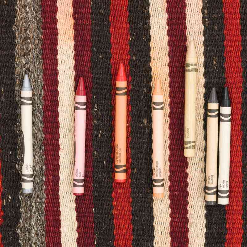 Vintage Anatolian Kilim Rug - 6' 4" x 8' 2" (76" x 98") - K0061089