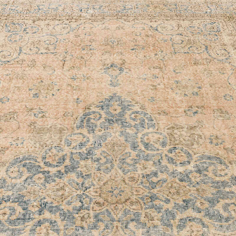 Alfombra Vintage Turca Anudada a Mano - 207 cm x 310 cm - K0061126