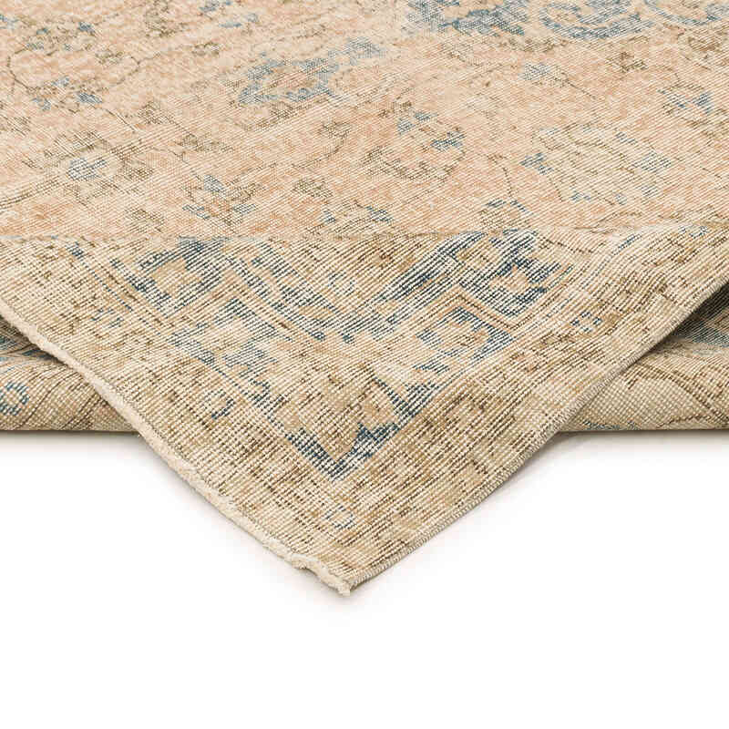 Alfombra Vintage Turca Anudada a Mano - 207 cm x 310 cm - K0061126