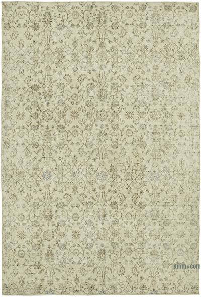 Vintage Turkish Hand-Knotted Rug - 6' 11" x 10'  (83 in. x 120 in.)