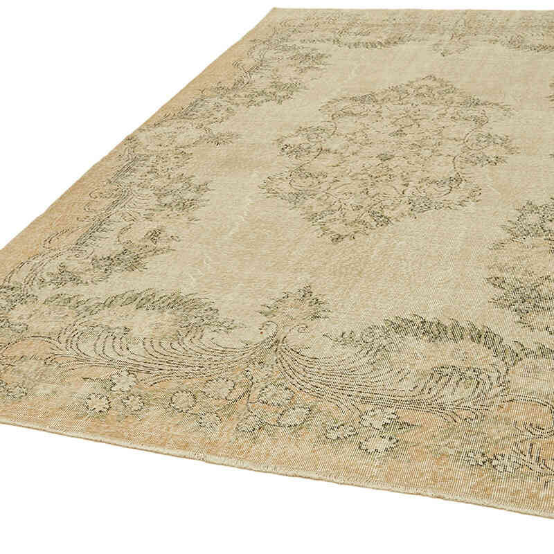 Alfombra Vintage Turca Anudada a Mano - 208 cm x 312 cm - K0061132