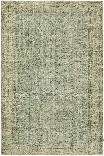 Vintage Turkish Hand-Knotted Rug - 6' 8" x 9' 10" (80 in. x 118 in.)