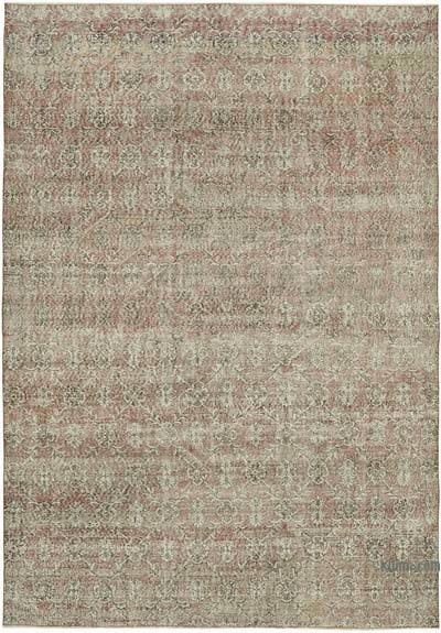 Vintage Turkish Hand-Knotted Rug - 7'  x 10'  (84 in. x 120 in.)