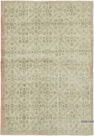 Vintage Turkish Hand-Knotted Rug - 6' 8" x 9' 7" (80 in. x 115 in.)