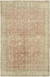 El Dokuma Vintage Halı - 202 cm x 310 cm