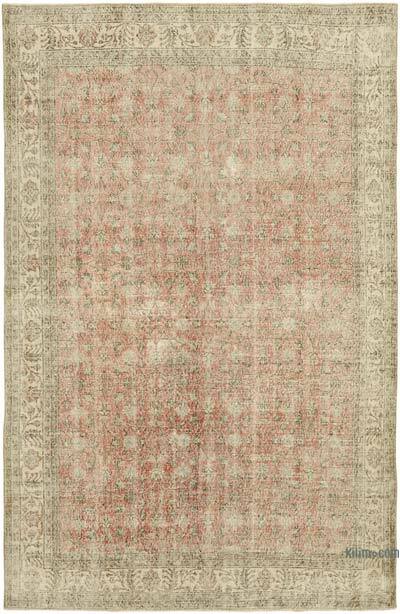 Alfombra Vintage Turca Anudada a Mano - 202 cm x 310 cm