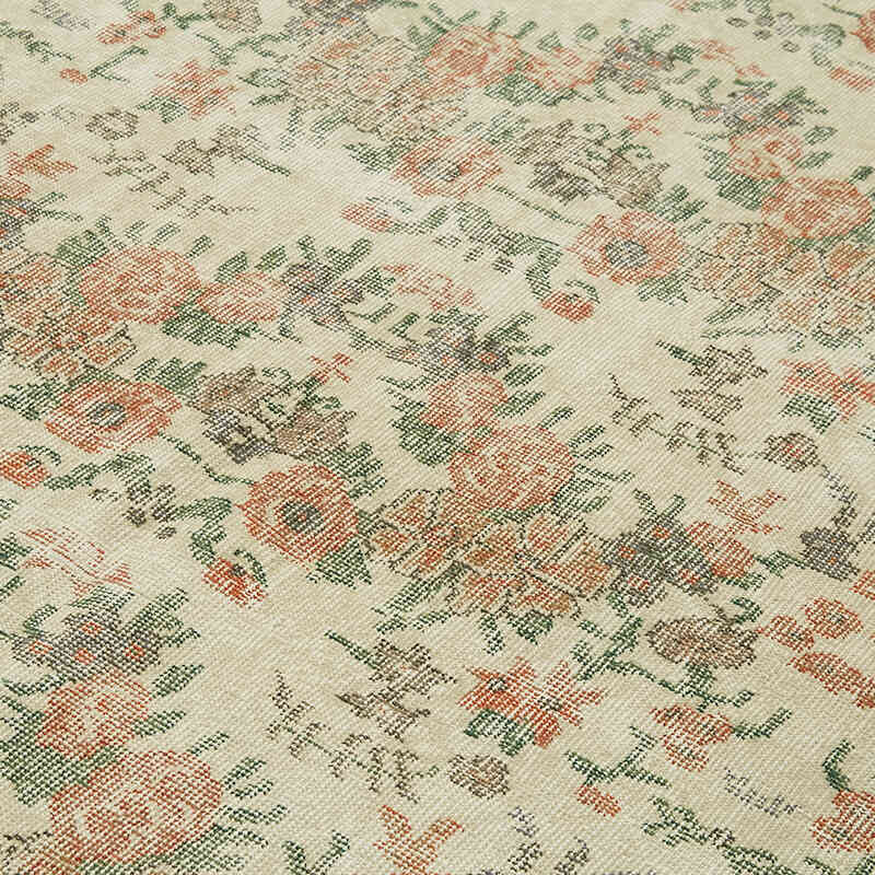 Vintage Turkish Hand-Knotted Rug - 6' 6" x 9' 6" (78" x 114") - K0061157